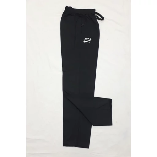 شلوار مردانه مشکی دمپا ساده دارای جیب زیپ دار سایز L تا 5xl بسیار با کیفیت